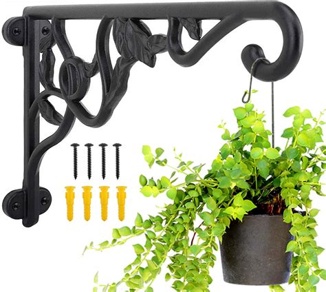 metal plant bracket|metal hooks for hanging plants.